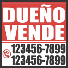 Cartel Dueño Vende/Alquila