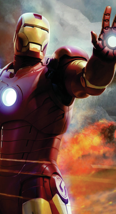 "Iron Man" Banner para colgar 130x70cm