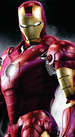 "Iron Man" Banner para colgar 130x70cm