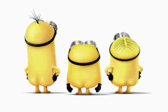 "Minions" Banner para colgar 120x80cm