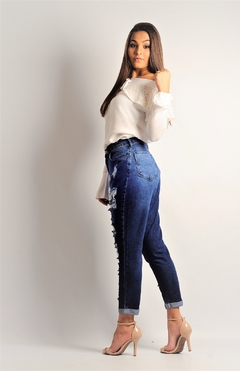 Calça Jeans Feminina ultra modelador Mon SHOPLE na internet