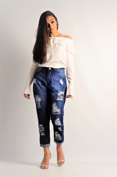 Calça Jeans Feminina ultra modelador Mon SHOPLE - comprar online