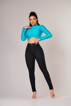 Calça Jeans Feminina Modeladora Levanta Bumbum SHOPLE A-5 na internet