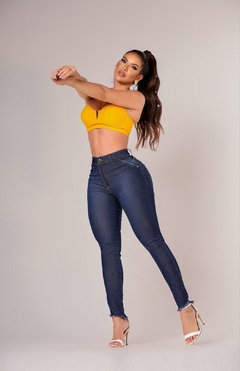 Calça Jeans Feminina EMPINA Bumbum e MODELA SHOPLE A-14 na internet