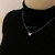 Choker com Pingente Borboleta Origami - Prata 925 - comprar online