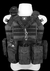 Colete Modular Plate Carrier Fecho Contato +8 Acessórios na internet