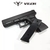 Pistola Airsoft Spring Vigor Glock Gk-v20 Fullmetal + Bbs - warriortatico