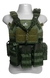 Colete Modular Plate Carrier Fecho Contato +8 Acessórios