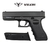 Pistola Airsoft Spring Vigor Glock Gk-v20 Fullmetal + Bbs na internet