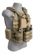 Colete Modular Plate Carrier Fecho Contato +8 Acessórios - warriortatico