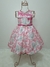 Vestido Infantil Rosa com Borboletas no Tamanho 2 - Petit Cherie