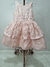 Vestido Infantil Rosa com Renda no Tamanho 2 - Petit Cherie