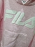 Blusa Infantil Rosa com Branco no Tamanho 7 a 8 ORIGINAL - FILA - comprar online