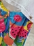 Conjunto Infantil Blusa e Shorts Colors Fruits no Tamanho 10 - Mon Sucré na internet