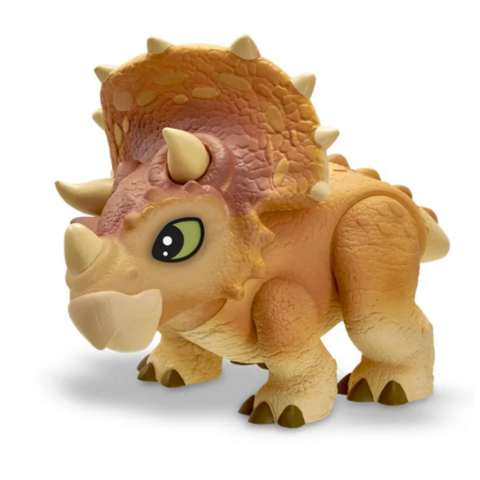 Dinossauro World Triceratops 45cm com Som - Cotiplás