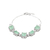 Pulseira Fusion Esmeralda Colombiana Prata 925 - comprar online