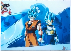 Dragon Ball - Goku Y Vegeta Sayayin Blue