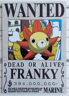 One Piece - Franky WANTED