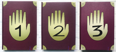 Gravity Falls - Diario 1, Diario 2 y Diario 3 (Cuadernos)