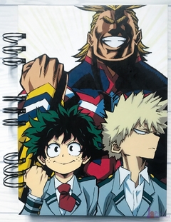 My Hero Academia - All Might, Izuki Midoriya y Katsuki Bakugo