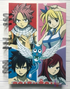 Fairy Tail - Natsu, Lucy, Gray y Elsa