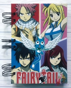 Fairy Tail - Natsu, Lucy, Gray y Elsa