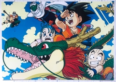 Dragon Ball - Goku, Krilin y Shenlong