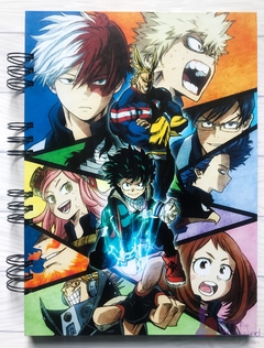 Hero Academia - Izuku Midoriya, Katsuki Bakugo y Shoto Todoroki