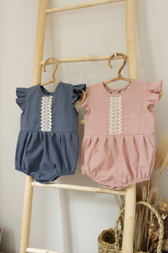 Bodysuit Rosa puntilla - comprar online