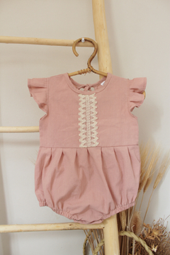 Bodysuit Rosa puntilla