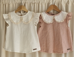 Blusa Tiza- Cuello baby en internet