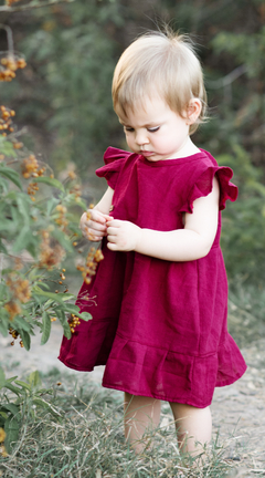 Vestido Borravino- Verano