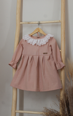 Vestido Rosa broderie - comprar online