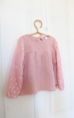 Blusa Balloon- Rosa - tienda online