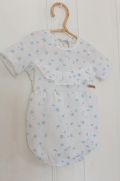 Bodysuit Flores Liberty Aqua en internet