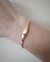 Bracelete Ajustável Dourado - Hipoalergênico - Ouro - comprar online
