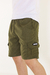 Bermuda Cargo Ripstop Workwear Verde na internet