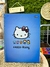 Caderno Hello Kitty Azul