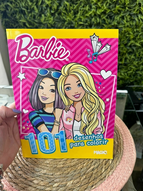 Livro 101 Desenhos Para Colorir - Barbie