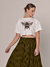 T Shirt Cropped Estampada