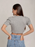 Blusa Cropped Manga Princesa - loja online