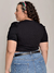 Blusa Cropped Manga Princesa Alice Plus Size na internet