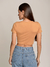 Blusa Cropped Com Regulagem Frontal - comprar online