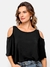 Cropped Open Shoulder Lena - los wear