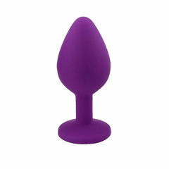 PLUG ANAL EM SILICONE AVELUDADO na internet