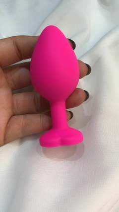 PLUG ANAL EM SILICONE AVELUDADO - comprar online