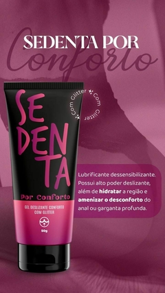 SEDENTA POR CONFORTO GEL DESSENSIBILIZANTE BEIJÁVEL 50G PEPPER BLEND - comprar online