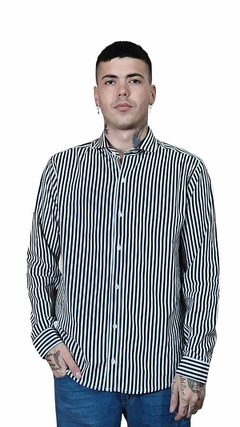 CAMISA DE VESTIR RAYADA ART 1353/E - comprar online