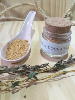 Argila dourada – Rejuvenescedora