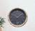 Reloj Madera 45 cm con fondo Gris en internet